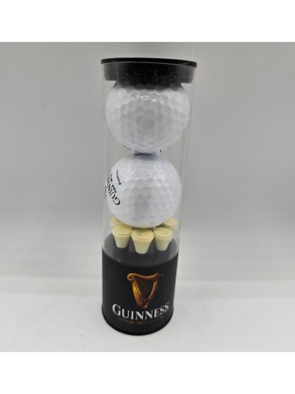 Guinness Logo Callaway Golf Set 2 Golf Balls 9 Tees